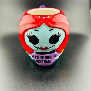 Disney Nightmare Before Christmas Sally Shaped Mug “I’LL BE YOUR NIGHTMARE”